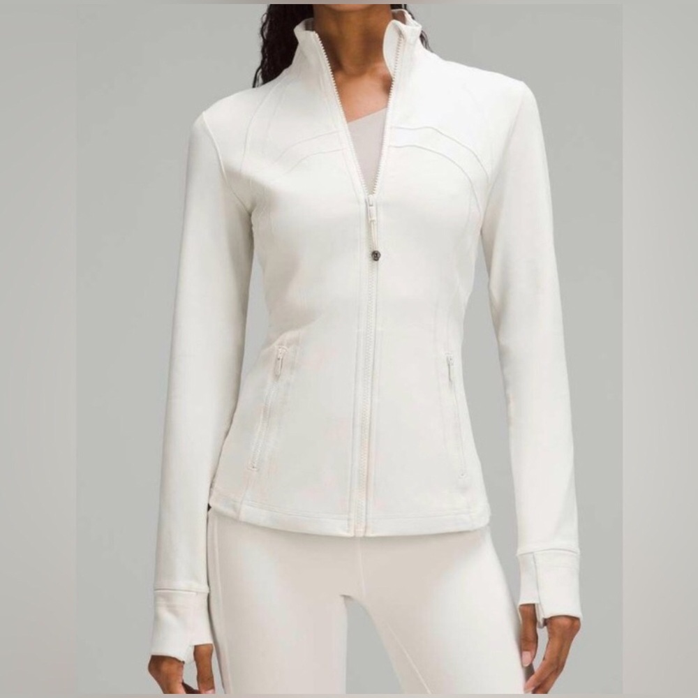 🌼LULULEM🍋N Define Jacket *Luon Size 6 Bright White